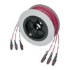 60a02ca085864010d42e93bc0bc3bf82 Tripp Lite MTP/MPO Multimode Base-8 Trunk Cable, 24-Strand, 40GB/100GB, 40/100GBASE-SR4, OM4 Plenum-Rated (3xF/3xF), Magenta, 23 m - N858-23M-3X8-MG