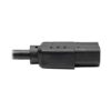 60b0f7c98dad209481294a40c09a8ec1 Tripp Lite series Y Splitter Power Cable, NEMA 5-15P to 2x C13 - 10A, 125V, 18 AWG, 6 ft. (1.83 m), Black