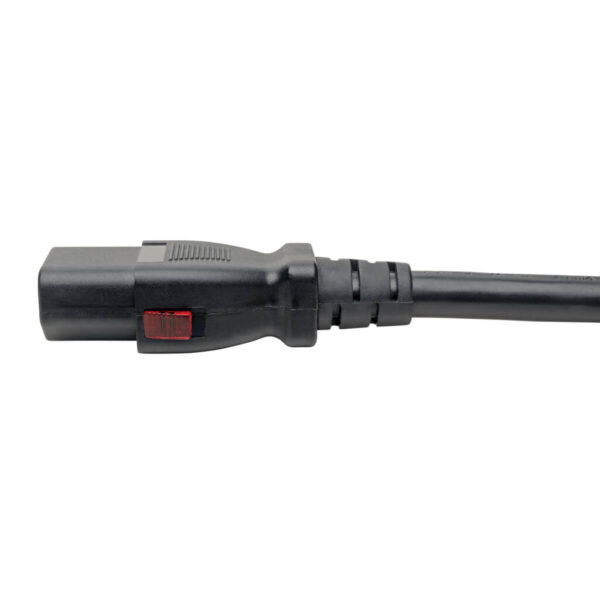 60c8d3bd667881fa6513d277f6c0f430-1 Tripp Lite series Heavy-Duty PDU Power Cord, Locking C13 to C14 - 15A, 250V, 14 AWG, 10 ft. (3.05 m) - P005-L10