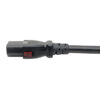 60c8d3bd667881fa6513d277f6c0f430 Tripp Lite series Heavy-Duty PDU Power Cord, Locking C13 to C14 - 15A, 250V, 14 AWG, 6 ft. (1.83 m)