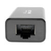 6125d0d99cd7f794b27fda9c42d302af Tripp Lite series USB-C to Gigabit Network Adapter with Thunderbolt 3 Compatibility - Black