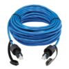 Tripp Lite series Industrial Cat6 UTP Ethernet Cable (RJ45 M/M), 100W PoE, CMR-LP, IP68, Blue, 50 ft. (15.24 m)