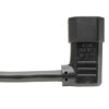 613ebfeecf4621e3371b42108d95b0e4 Tripp Lite series Heavy-Duty PDU Power Cord, C13 to Left-Angle C14 - 15A, 250V, 14 AWG, 6 ft. (1.83 m), Black