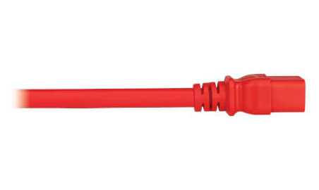 Tripp Lite series PDU Power Cords, C19 to P-Lock C20 - Heavy-Duty, 20A, 250V, 12 AWG, 6 ft. (1.8 m), Red, 6 Pack
