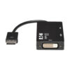 62672fea728dd0b848e107984c6768a1 Tripp Lite series DisplayPort to VGA/DVI/HDMI All-in-One Converter Adapter - 4K 60 Hz HDMI, DP 1.2