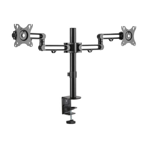 Tripp Lite series Dual-Monitor Flex-Arm Desktop Clamp for 13” to 27” Displays