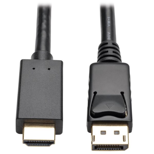 Tripp Lite series DisplayPort 1.2 to HDMI Active Adapter Cable (DP with Latches to HDMI M/M), 4K, 3 ft. (0.9 m)