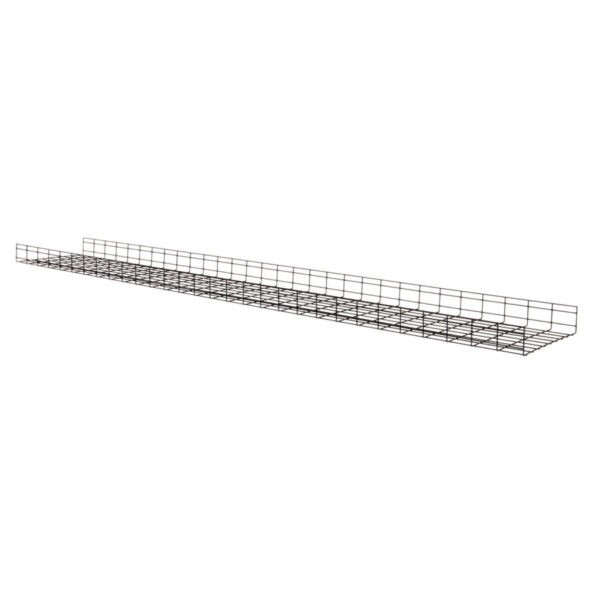 6298b11186d16169151331b79c5d53e0-1 Tripp Lite series Wire Mesh Cable Tray - 450 x 100 x 3000 mm (18 in. x 4 in. x 10 ft.), 6 Pack