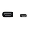 Tripp Lite series USB-C to HDMI Adapter Cable (M/M), 4K 60 Hz, 4:4:4, Thunderbolt 3 Compatible, Black, 6 ft. (1.8 m)