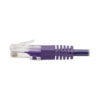 Tripp Lite series Cat5e 350 MHz Molded (UTP) Ethernet Cable (RJ45 M/M), PoE - Purple, 6 ft. (1.83 m)
