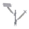 Tripp Lite series Full-Motion Desktop Clamp for Laptop and 17” to 32” Monitor, Aluminum, TAA