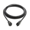 Tripp Lite series Power Extension Cord, Right-Angle NEMA 5-15P to NEMA 5-15R - Heavy-Duty, 15A, 120V, 14 AWG, 10 ft. (3.05 m), Black