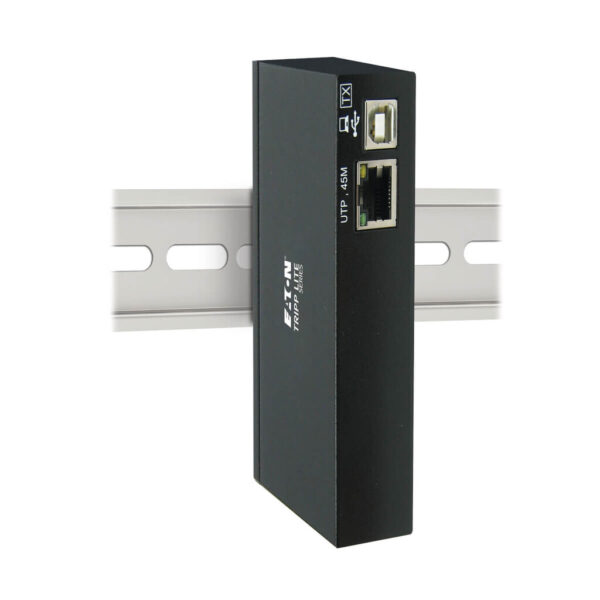 Tripp Lite series 4-Port Industrial USB over Cat6 Extender, ESD Protection, PoC - USB 2.0, Mountable, 150 ft. (45.72 m), TAA