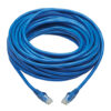 630c98b488333f1da8fed5f1cd999e54 Tripp Lite series Cat6 Gigabit Snagless Molded UTP Ethernet Cable (RJ45 M/M), PoE, CMR-LP, Blue, 50 ft. (15.24 m), TAA