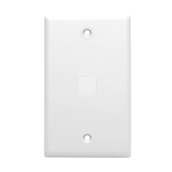 6320fd15f696ac4c52087152cb5eda68 Tripp Lite series Snap-In Blank Keystone Jack Insert, White, 10 Pack, TAA