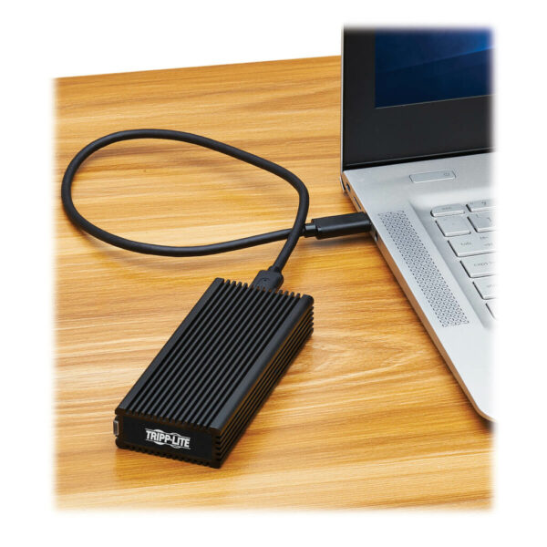63638625d267e3a8911991117a1afe8d Tripp Lite series USB-C to M.2 NVMe and SATA SSD (M-Key) Gaming Enclosure Adapter - USB 3.2 Gen 2 (10 Gbps), LEDs
