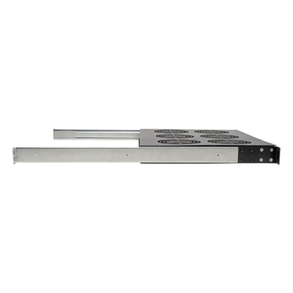 Tripp Lite series Fan Tray for 19 in. Racks - 1U, 6 120V High-Performance Fans, 576 CFM, C14 Inlet