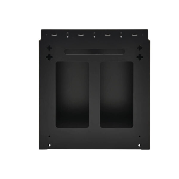 Tripp Lite series SmartRack 4U Low-Profile Vertical-Mount Vented Wall-Mount Mini Rack Enclosure, Black