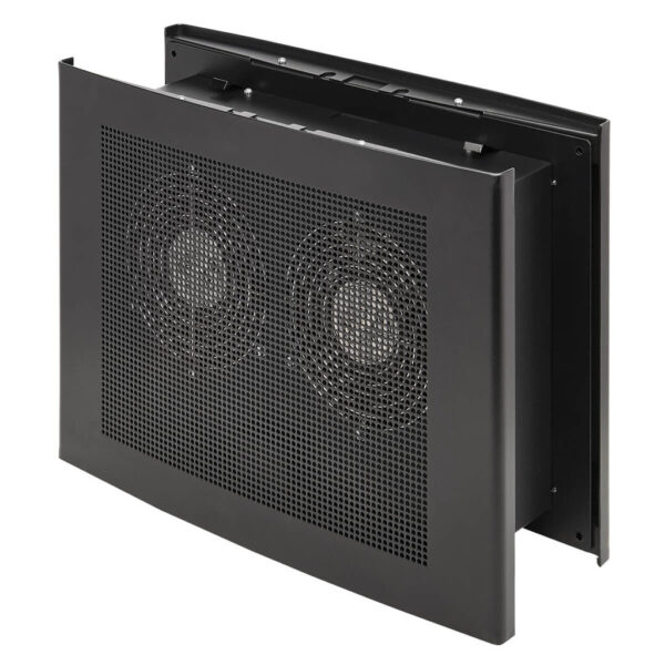 Tripp Lite series Network Closet Exhaust Fan, 475 CFM, NEMA 5-15P Input, Black