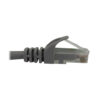 63ac221cee9bccf3eb7d5c869533a5ad Tripp Lite series Cat6a 10G Snagless Molded UTP Ethernet Cable (RJ45 M/M), PoE, Gray, 25 ft. (7.6 m)