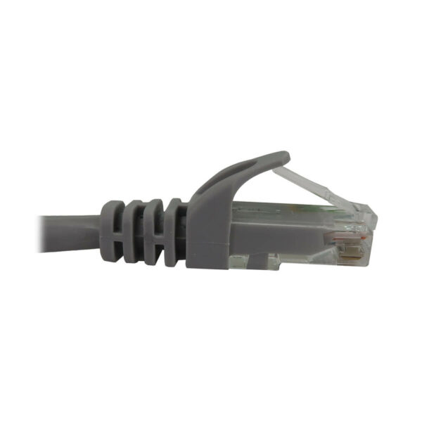 63ac221cee9bccf3eb7d5c869533a5ad Tripp Lite series Cat6a 10G Snagless Molded UTP Ethernet Cable (RJ45 M/M), PoE, Gray, 25 ft. (7.6 m)