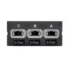 Tripp Lite 40/100Gb Breakout Cassette, (x3) 8-Fiber OM4 MTP/MPO to (x12) LC Duplex, Type-B Polarity - N482-3M8-LC12