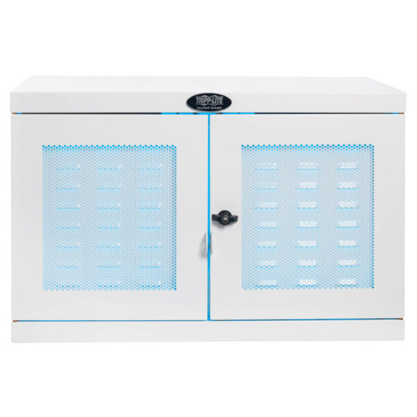 Tripp Lite series Safe-IT Multi-Device UV Charging Station, Hospital-Grade, 16 USB Ports, iPad and Android Tablets, Antimicrobial, White