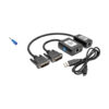 Tripp Lite series DVI over Cat5/6 Active Extender Kit, Transmitter/Receiver for Video, DVI-D Single Link, Up to 125 ft. (38 m), TAA