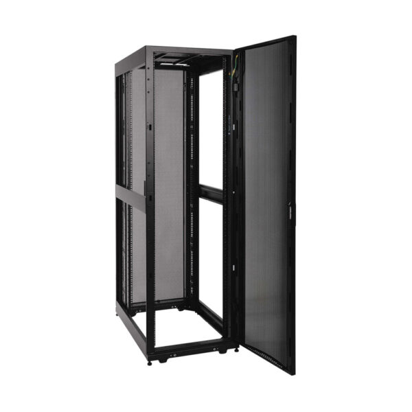 Tripp Lite series 45U Extra-Deep Server Rack - 48 in. (1219 mm) Depth, Doors & Side Panels Included
