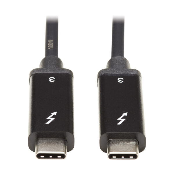 Tripp Lite series Thunderbolt 3 Active Cable (M/M) - 40 Gbps, 5A 100W Power Delivery, 4K/60 Hz, 1M (3.28 ft.), Black
