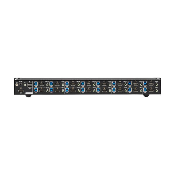 6486f757683c0cd94462e5bb01106cc3 Tripp Lite series 16-Port 4K HDMI/USB KVM Switch - 4K 60 Hz Video/Audio, USB Peripheral Sharing, 1U Rack-Mount, TAA