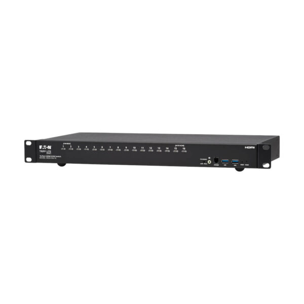 649bef65ebce79fa24568e77746e2cdb Tripp Lite series 16-Port 4K HDMI/USB KVM Switch - 4K 60 Hz Video/Audio, USB Peripheral Sharing, 1U Rack-Mount, TAA