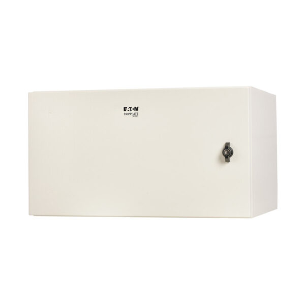 64a40e61a1b86ef78d5dec42f2518be6 Tripp Lite series SmartRack Industrial Enclosure with Lock - NEMA 4, Wall Mount, Metal Construction, 16.5 in. Depth, 6U, Gray