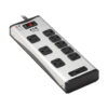 64accba9f10d93263f3179dd1cdc7d12 Tripp Lite series 8-Outlet Surge Protector with 1 USB-A and 1 USB-C (3.9A Shared) - 8 ft. Cord, 2100 Joules, Metal Housing