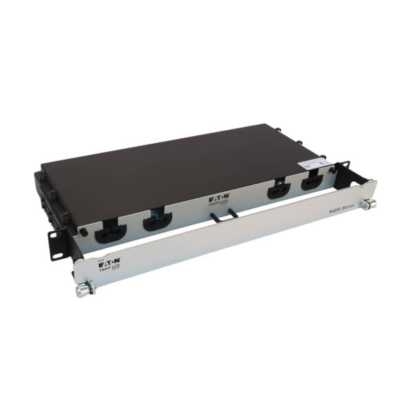 64b51b8439f5eac5b4c39abe64ce3b0c Tripp Lite series Preloaded Fiber Panel, 1U - 2x (3x8F MTP/MPO-PC F/F) 24F Trunk Cables, OM4 Multimode, 20 m (65.6 ft.)