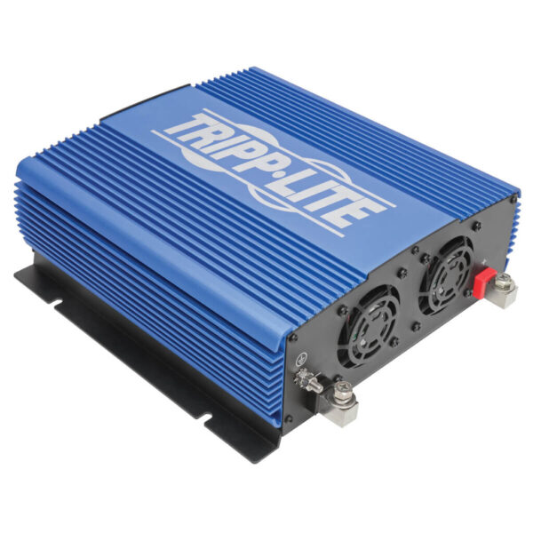 Tripp Lite series 2000W Medium-Duty Compact Mobile Power Inverter with 2 AC/1 USB - 2.0A/Battery Cables