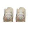 64d93f02356da6822cf28b011445e6a7 Tripp Lite series Cat6 Gigabit Snagless Molded (UTP) Ethernet Cable (RJ45 M/M), PoE, White, 6-in. (15.24 cm)