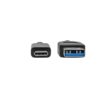 64f1a2e340a442ac41683748b4676e8b Tripp Lite series USB-C to USB-A Cable (M/M), USB 3.2 Gen 2 (10 Gbps), USB-IF Certified, Thunderbolt 3 Compatible, 3 ft. (0.91 m)