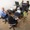 Tripp Lite series Height-Adjustable Sit-Stand Workstation, Clamp-On