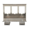 6515bc9afc8f7ea3eba62f342d19c5eb Tripp Lite series 3-Port Metal DIN-Rail Mounting Module for Snap-In Keystone Jacks and Couplers, Silver, TAA