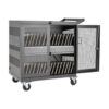 Tripp Lite series Multi-Device Charging Cart, 32 USB Ports, iPad and Android Tablets, Wall-Mount Option, Black
