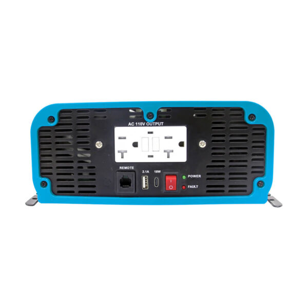 Tripp Lite series 2000W Light-Duty Compact Power Inverter - 2x 5-15/20R, USB Charging, Pure Sine Wave, Wired Remote