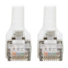 65863183a0d769141ed9ccbf58688cdf Tripp Lite series Cat8 25G/40G-Certified Snagless Shielded S/FTP Ethernet Cable (RJ45 M/M), PoE, White, 30 ft. (9.14 m), TAA