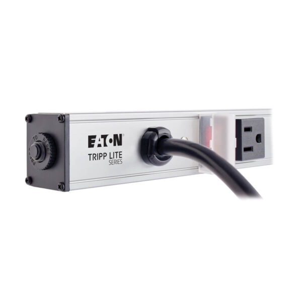 65a803b473b14d377738db7ff6f6d327-1 Tripp Lite series 8-Outlet Vertical Power Strip, 120V, 15A, 10 ft. (3.05 m) Cord, 5-15P, 24 in.