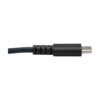 Tripp Lite series Heavy-Duty USB-A to USB-C Cable, USB 2.0, UHMWPE and Aramid Fibers, (M/M), Gray, 10 ft. (3.05 m)