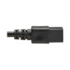 Tripp Lite series UK Computer Power Cord, BS 1363 to C19 - 13A, 250V, H05VV-F, 2.5 m (8.2 ft.), Black