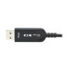 6604a831114881de7c8eb3ba8b7acae1 Tripp Lite series USB-A to USB-C AOC Cable (M/M) - USB 3.2 Gen 2 (10Gbps) Plenum-Rated Fiber Active Optical - Data Only, Black, 20 m (66 ft.)