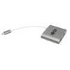 Tripp Lite series USB-C Adapter, Dual HDMI 4K MST Adapter (M/2xF), Gray