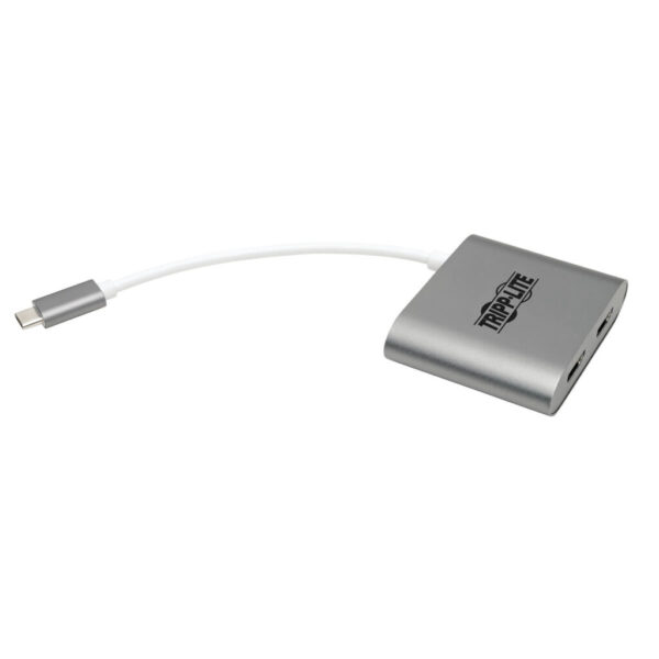 Tripp Lite series USB-C Adapter, Dual HDMI 4K MST Adapter (M/2xF), Gray