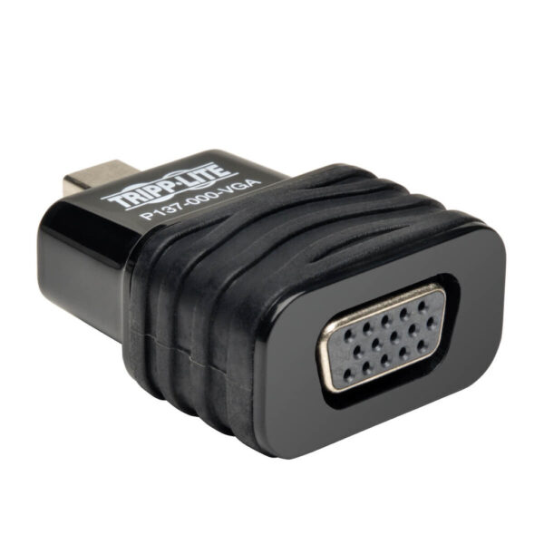 Tripp Lite series Keyspan Mini DisplayPort 1.2 to Active VGA Adapter, Video Converter for Mac/PC, Thunderbolt 1 & 2 Compatible, 1920x1200 1080p (M/F)